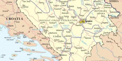 Mapa ng Bosnia